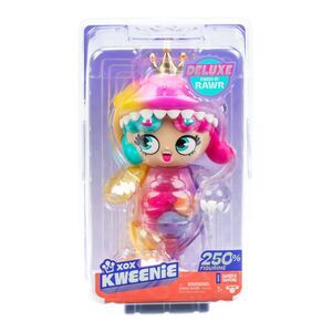 XOX Kweenie Deluxe Kween of Rawr 11" Mega Size Doll, Incl. Display Case & Card